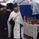 На открытии православной ярмарки «Никольская» был совершен молебен