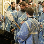 В День Независимости Украины в Лавре был совершен благодарственный молебен