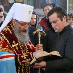 The Primate of the UOC performed consecration of the iconostasis of the church in the Lavra