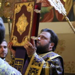 Празднество Происхождения Честных Древ Животворящего Креста Господня возглавил митрополит Павел