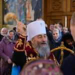 The Primate of the UOC performed consecration of the iconostasis of the church in the Lavra