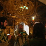 Наместник Лавры возглавил Литургию в Дальних пещерах в день памяти святой равноапостольной Нины
