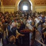 Празднество Происхождения Честных Древ Животворящего Креста Господня возглавил митрополит Павел