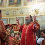 В столичном Свято-Введенском монастыре Литургию возглавил Митрополит Павел