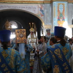 Наместник Лавры почтил чудотворную икону Богородицы в Почаеве