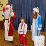 З Різдвом Христовим дітей з реабілітаційного центру с. Копилов привітали братія соцвідділу Лаври