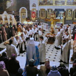 Vicegerent of the Lavra performed services on the Saturday of Remembrance for the repose of the departed parents