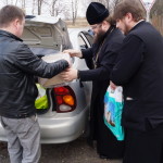 Соцотдел Лавры оказал помощь нуждающимся из Киевской области