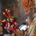 Духовенство і паства Київської єпархії привітали Предстоятеля УПЦ зі святом Воскресіння Христового