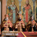 On the 56th birthday of metropolitan Pavel, the Primate of the UOC led the Liturgy in the Dormition Cathedral
