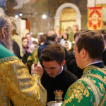 The Vicegerent of the Lavra joined the Primate of the UOC in the Palm Sunday celebration at the Lavra