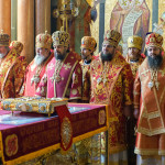 On the 56th birthday of metropolitan Pavel, the Primate of the UOC led the Liturgy in the Dormition Cathedral