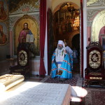 Акафист Успению Пресвятой Богородицы в Великой церкви возглавил митрополит Павел