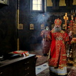 Vicegerent of the Lavra performed the divine service on the Mid-Pentecost feast