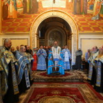 Акафіст Успінню Пресвятій Богородиці у Великій церкві очолив митрополит Павел