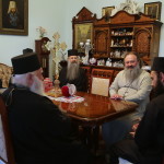 Настоятель афонского монастыря посетил Лавру