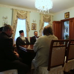 Настоятель афонського монастиря відвідав Лавру
