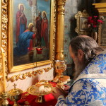 У Межирицькому монастирі святкову Літургію звершив Намісник Лаври