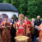 Наместник Лавры совершил богослужения праздника Преполовения Пятидесятницы