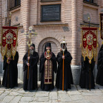 The celebration on the memory day of the venerable Theodosius of the Caves led by the Vicegerent of the Lavra