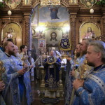 Літургію в ювілей відкриття Введенського монастиря очолив Намісник Лаври