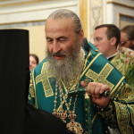 В день свого тезоіменитства Предстоятель УПЦ очолив Літургію в Лаврі
