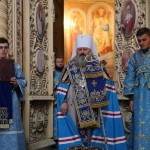 The Vicegerent joined the Primate of the UOC in the service at Pochaev Lavra