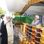 Vicegerent of the Lavra gave blessing to open the Orthodox fair named after Savior of the «Honey Feast Day»