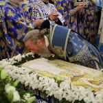 Чин погребения Плащаницы Пресвятой Богородицы возглавил Предстоятель УПЦ