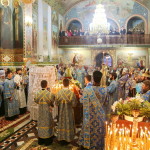 У Чернівецько-Буковинській єпархії Намісник Лаври співслужив Предстоятелю УПЦ