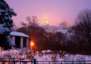 Winter view of the Lavra