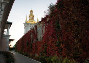 Autumn view of the Lavra