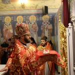 Митрополит Павел сослужил Предстоятелю УПЦ в храме св. вмц. Варвары