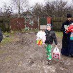 Welfare Department of the Lavra congratulated large families on St. Nicolas Day