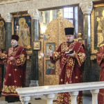 The solemn services on the memory day of St. Vladimir (Bogoiavlenskii) were permormed in the Lavra