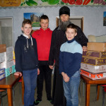 В детском центре с. Копылов встречали гостя из Лавры