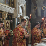 The solemn services on the memory day of St. Vladimir (Bogoiavlenskii) were permormed in the Lavra