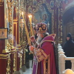 Митрополит Павел совершил богослужения в последний день Четыредесятницы