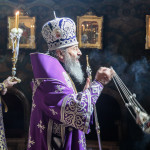 The Divine Liturgy on Great Thursday at the Lavra’s Refectory church