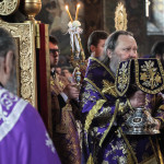 The Divine Liturgy on Great Thursday at the Lavra’s Refectory church
