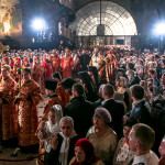The Primate of the Ukrainian Orthodox Church performed services at Easter night