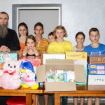 Братия Лавры оказали помощь детям Центра с. Копылов