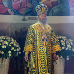 UOC Primate took the lead of the Liturgy in the Lavra’s Great Church on the day of his heavenly protector