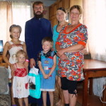 Братия соцотдела Лавры побывали у подопечных из сел Макаровского района