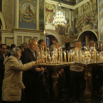 Head of UOC Metropolitan Onuphrius led services on 16th Sunday after Pentecost at the Lavra