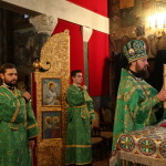Єпископ Андрій звершив в Лаврі першу Літургію в архієрейському сані