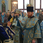 В день Собора Пресвятой Богородицы владыка Павел совершил Литургию на Оболони