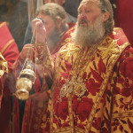 Богослужение Пасхи возглавил Священноархимандрит обители