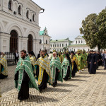 The solemn services in commemoration of Rev. Theodosius of Caves