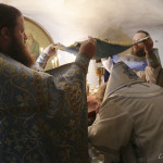 В день памяти свт. Луки Наместник молился в пещерах